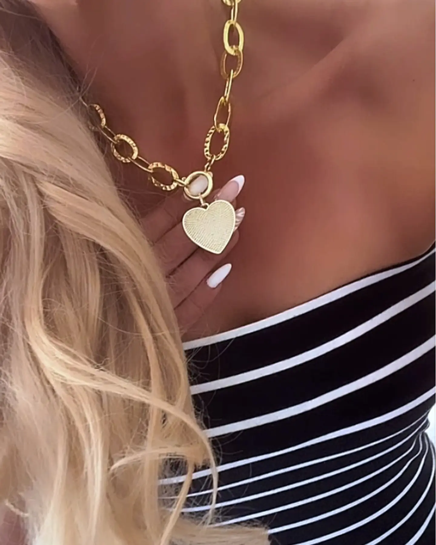 Collar Cuore Mio full circones Gold 1