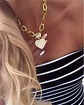 Collar Cuore Mio full circones Gold - Miniatura 1