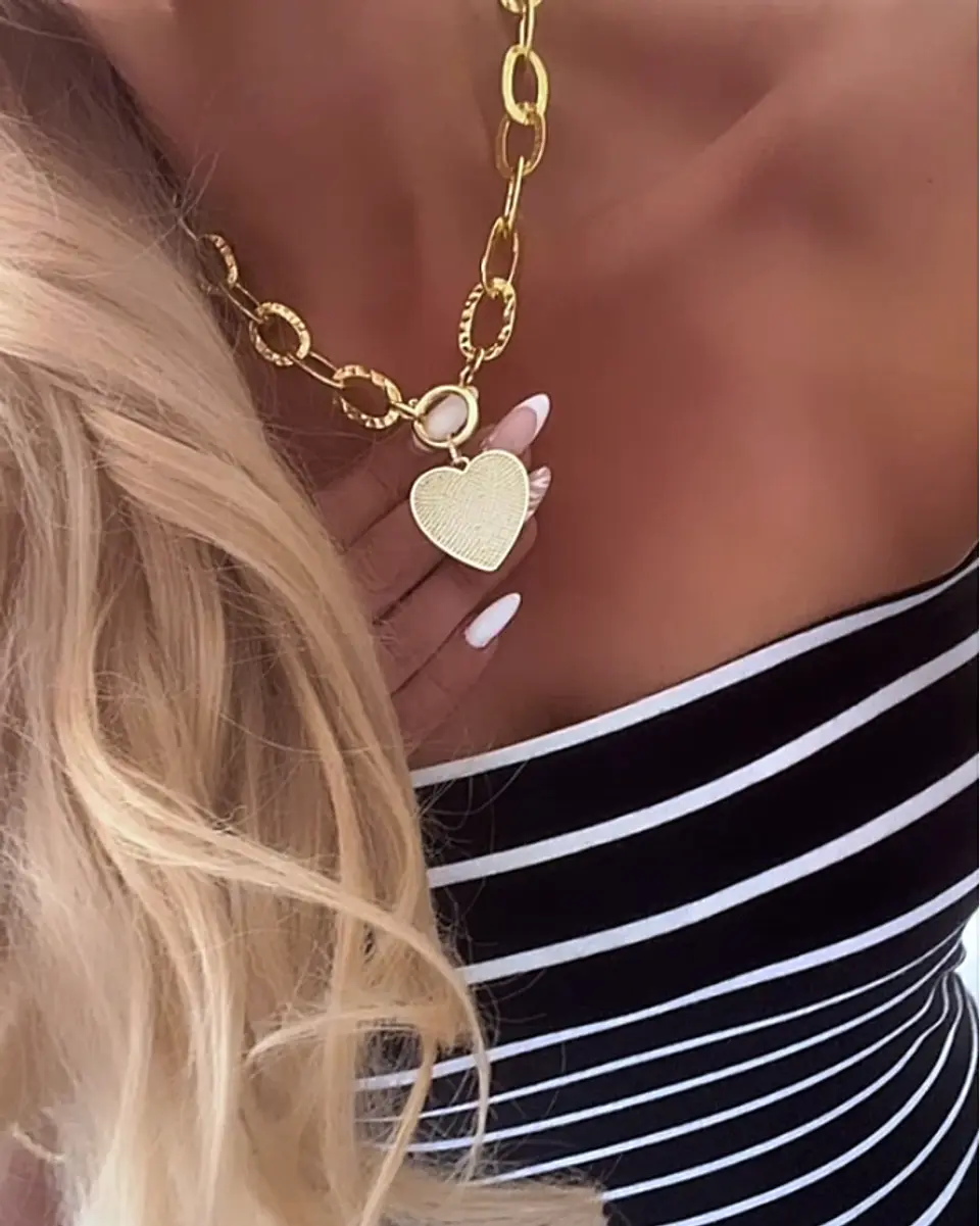 Collar Cuore Mio full circones Gold 1