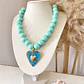 Collar Mint Cuore🩵✨ - Miniatura 4