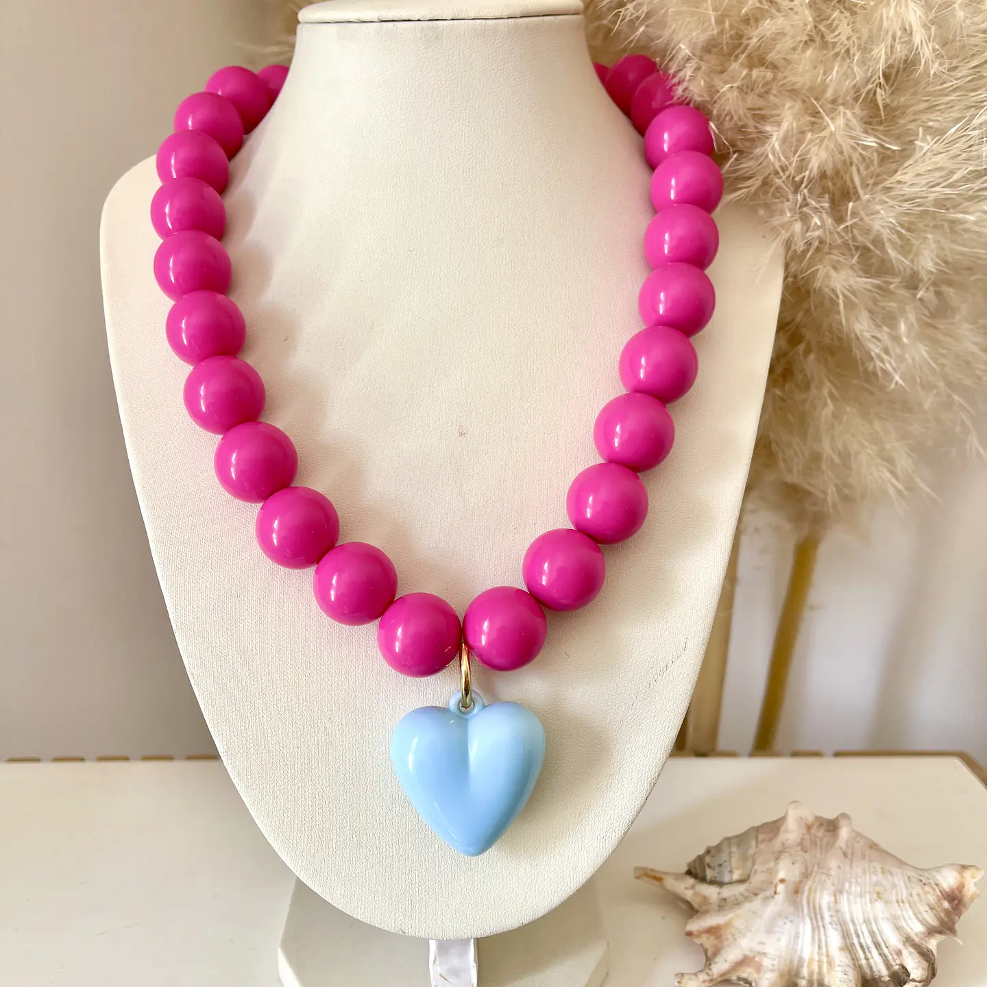 Collar Fucsia Sky Blue 🩵💕✨ 1