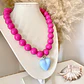 Collar Fucsia Sky Blue 🩵💕✨ - Miniatura 3