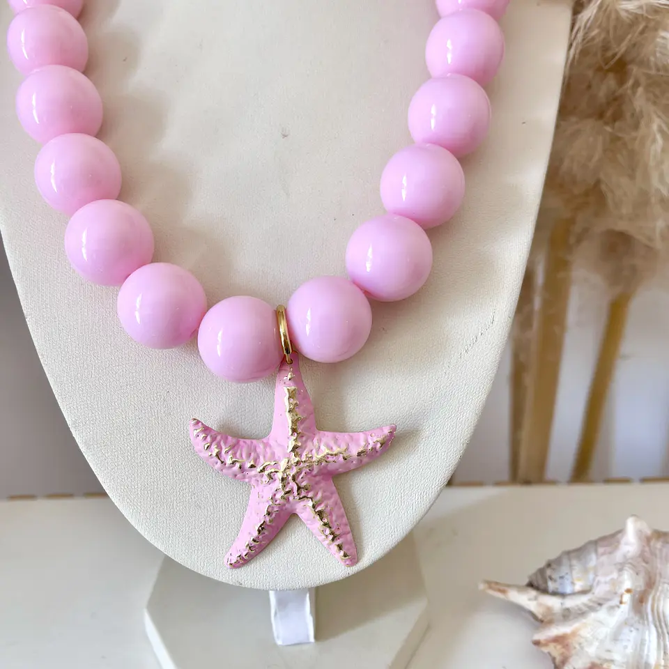 Collar Baby Pink Starfish ✨💕💞 2
