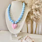 Collar Skyblue Pink 🩵🌸🌸 - Miniatura 3