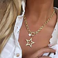 Collar Maxi Estrella Circones Silueta Gold - Miniatura 3