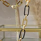 Collar Choker Black & Gold - Miniatura 2