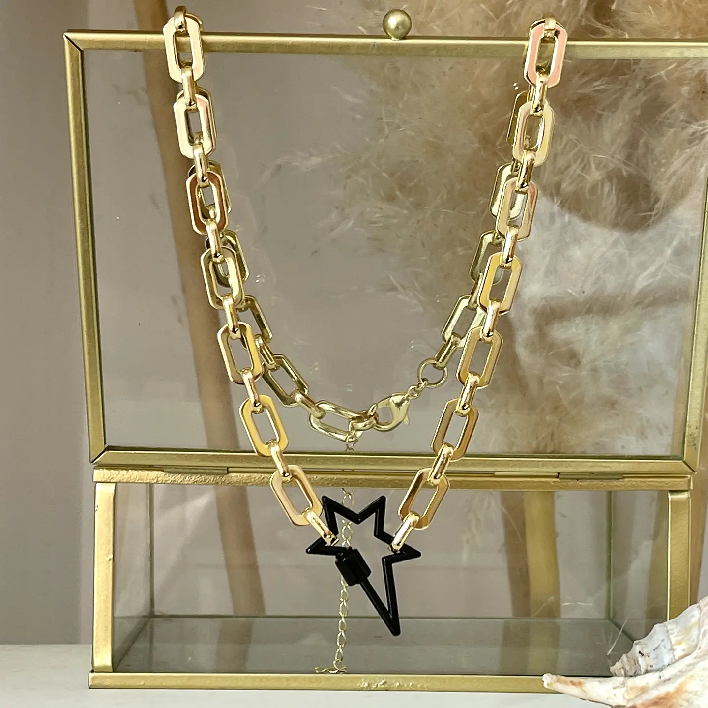 Collar Choker Estrella Black 2