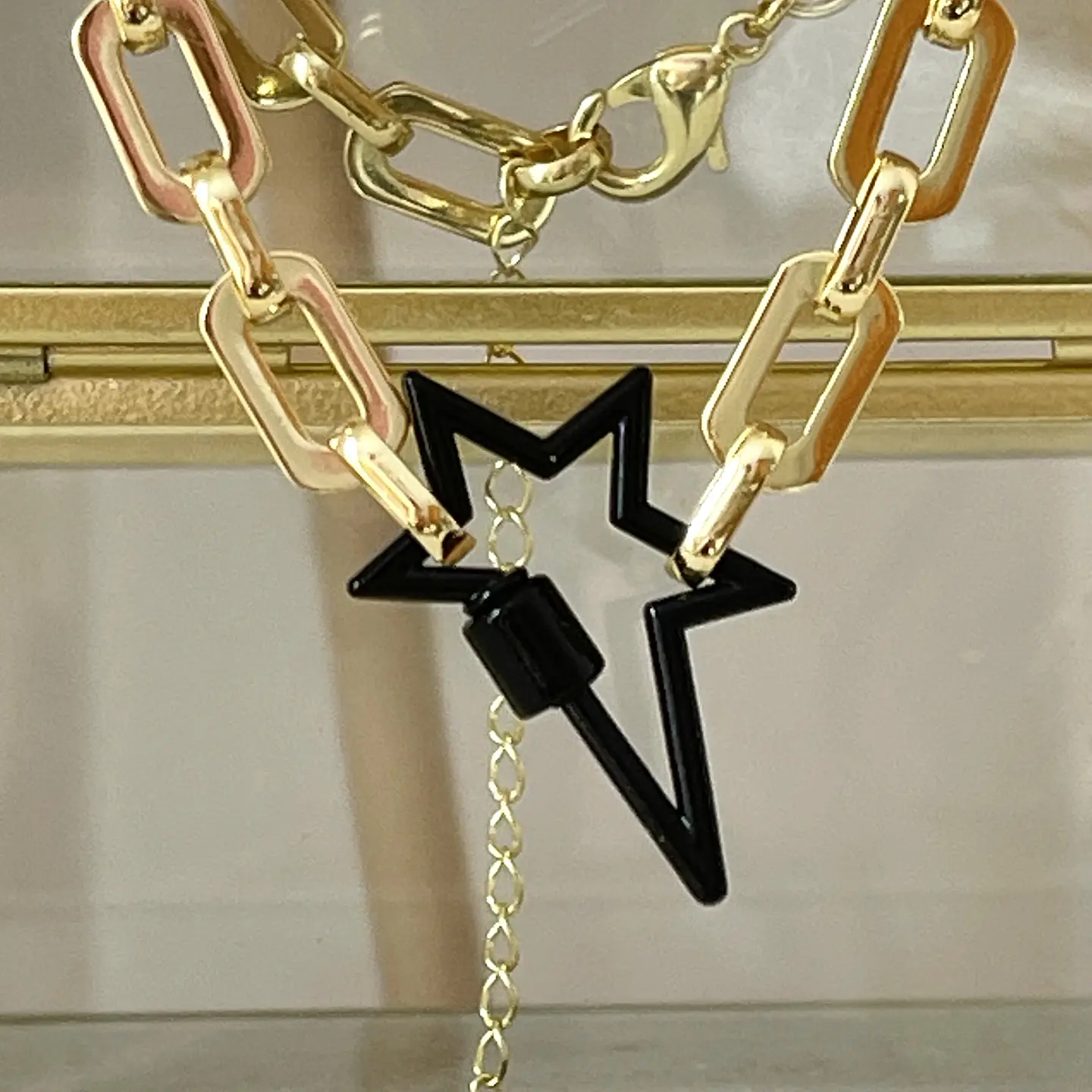 Collar Choker Estrella Black 3
