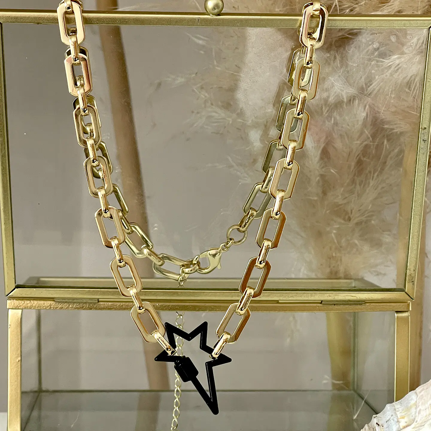 Collar Choker Estrella Black 4