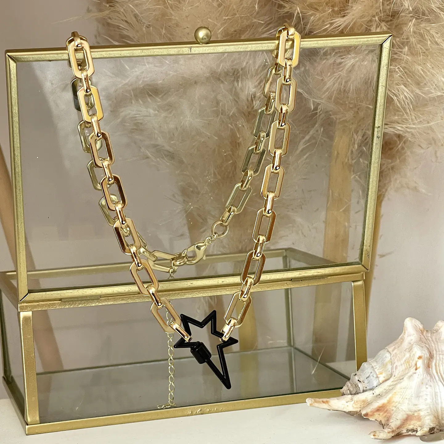 Collar Choker Estrella Black 5