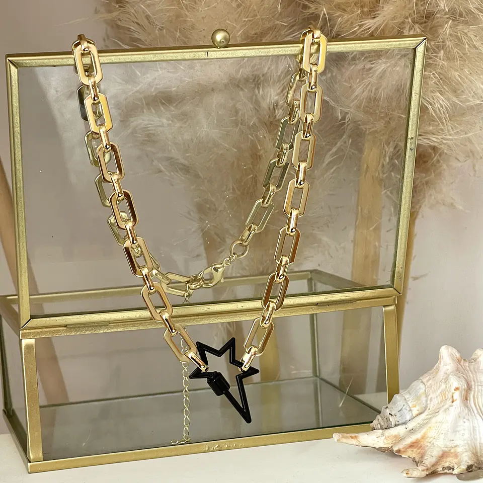 Collar Choker Estrella Black 5
