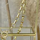 Collar Maxi Cruz Cristales Gold - Miniatura 4