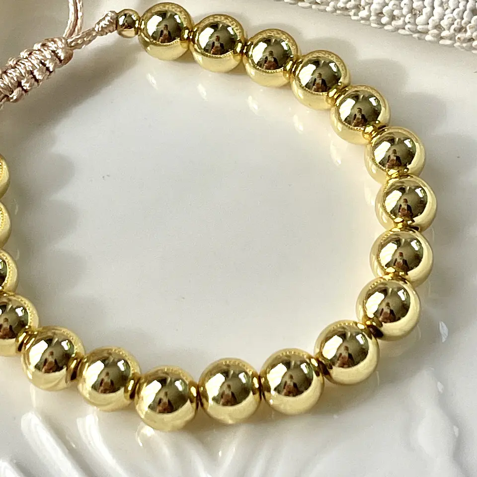Pulsera Maxi balines Gold 4