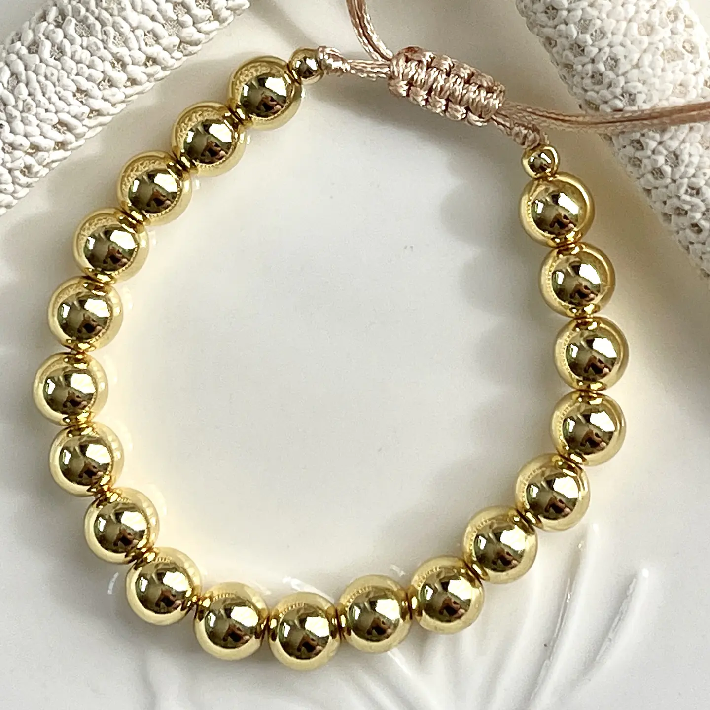 Pulsera Maxi balines Gold 5