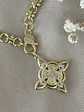 Collar Nudo de Bruja eslabones mixtos Gold - Miniatura 2