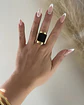 Anillo Maxi Turmalina Negra  - Miniatura 1