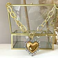 Collar Maxi Corazon Luxury Silver &Gold  - Miniatura 2