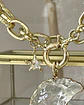 Collar XL Maxi Luna Cuarzo Maxi Eslabones gold - Miniatura 3