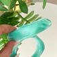 Maxi Brazalete Turquesa Geométrico  - Miniatura 2