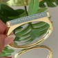 Brazalete Circones Turquesa Gold - Miniatura 1