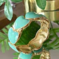Maxi brazalete Corazones Turquesa Gold - Miniatura 2
