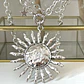 Collar XL Maxi Sol eslabones ovalados Silver - Miniatura 3