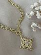 Collar Nudo de Bruja eslabones mixtos Gold - Miniatura 3