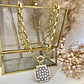Collar Maxi Cruz Cuadrada Estrellas Silver & Gold - Miniatura 6