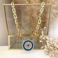 Collar Medallón Ojo Turco Circones Gold - Miniatura 2