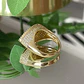 Maxi anillo Ojo Turco Turquesa Gold Circones   - Miniatura 4