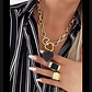 Collar Cuore Black full Circones   - Miniatura 3