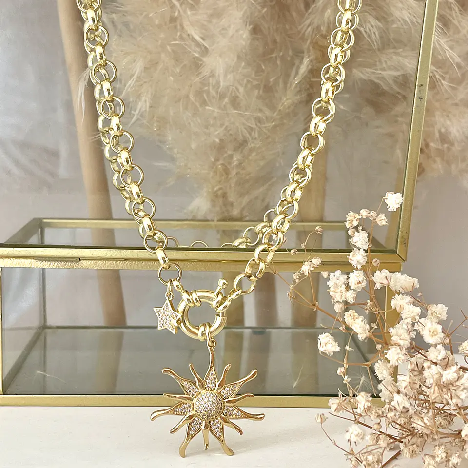 Collar Soleil Circones Gold  1
