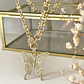Collar Mariposa Full Circones eslabones mixtos gold - Miniatura 3