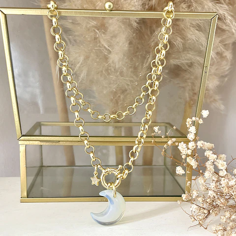 Collar Moon Light Gold