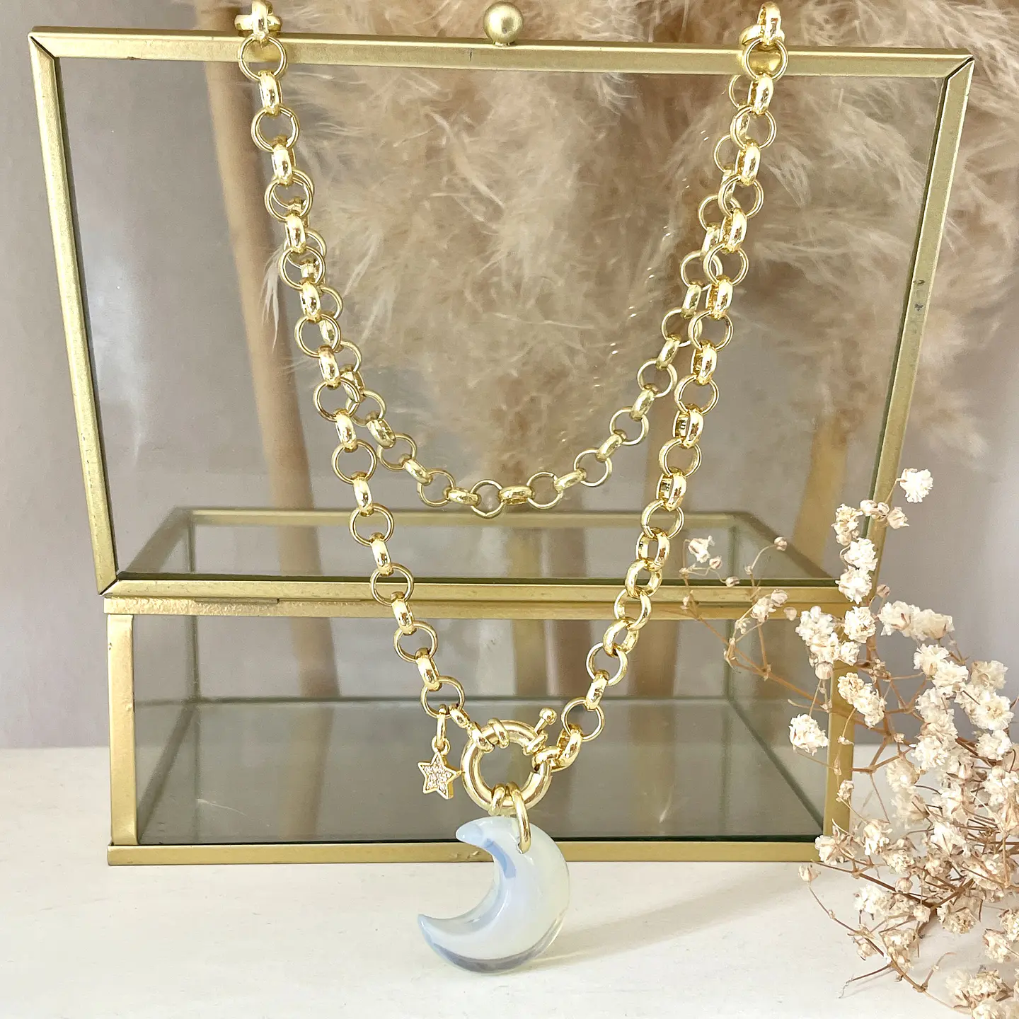 Collar Moon Light Gold 2