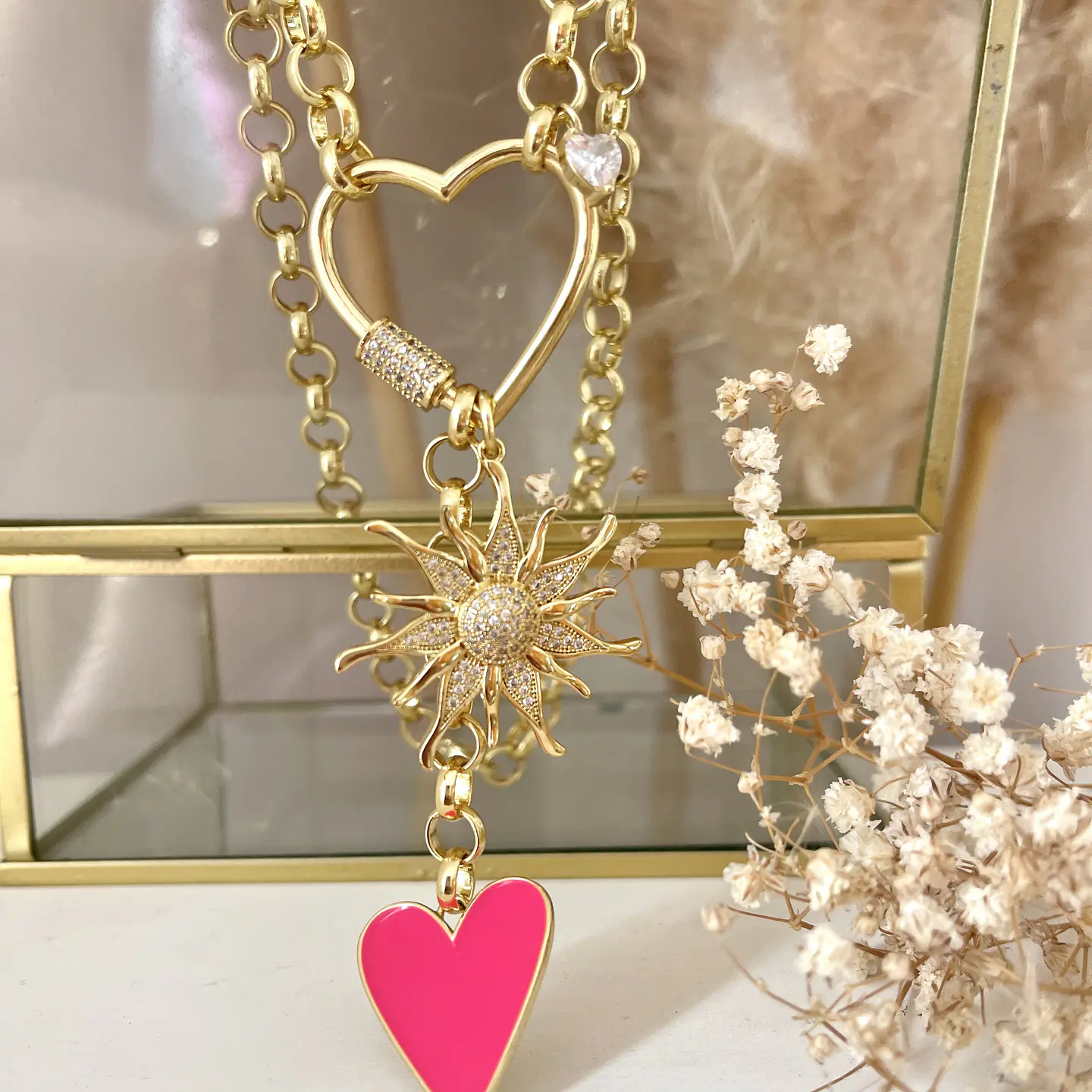 Collar Summer Sunset Gold  💞☀️ 10