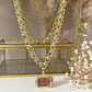 Collar Cuarzo de Fuego Gold - Miniatura 6