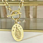 Collar Medalla Virgen de los Rayos Circones Gold  - Miniatura 1