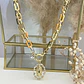 Collar Medalla Virgen Guadalupe Circones Gold  - Miniatura 3