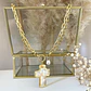 Collar Maxi Cruz Nácar Eslabones Tiffany Gold - Miniatura 4