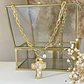 Collar Maxi Cruz Nácar Eslabones Tiffany Gold - Miniatura 5