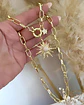 Collar Sol Circones Punto de luz Gold - Miniatura 2