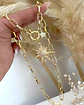 Collar Sol Circones Punto de luz Gold - Miniatura 8
