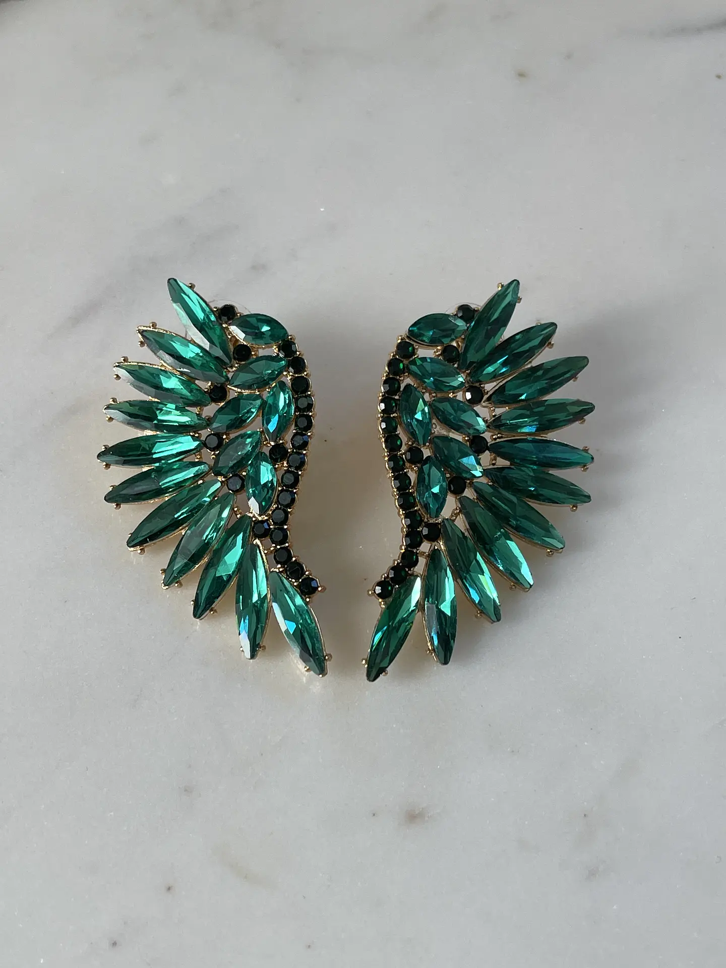 Aros Maxi Alas Cristal Green 5