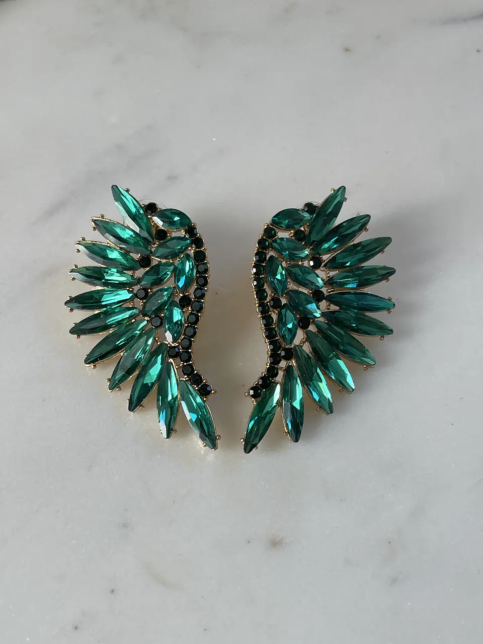 Aros Maxi Alas Cristal Green 5