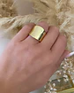 Maxi Anillo Liso Macizo gold - Miniatura 7
