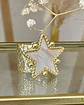 Anillo Estrella Nácar Martillado Gold - Miniatura 2