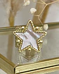 Anillo Estrella Nácar Martillado Gold - Miniatura 3