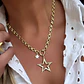 Collar Maxi Estrella Circones Silueta Gold - Miniatura 1