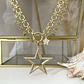 Collar Maxi Estrella Circones Silueta Gold - Miniatura 8